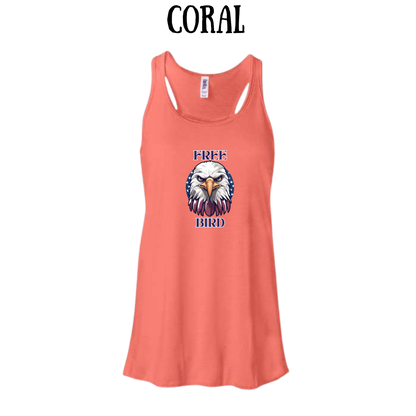 PP - Free Bird - Women's Flowy Racerback Tank