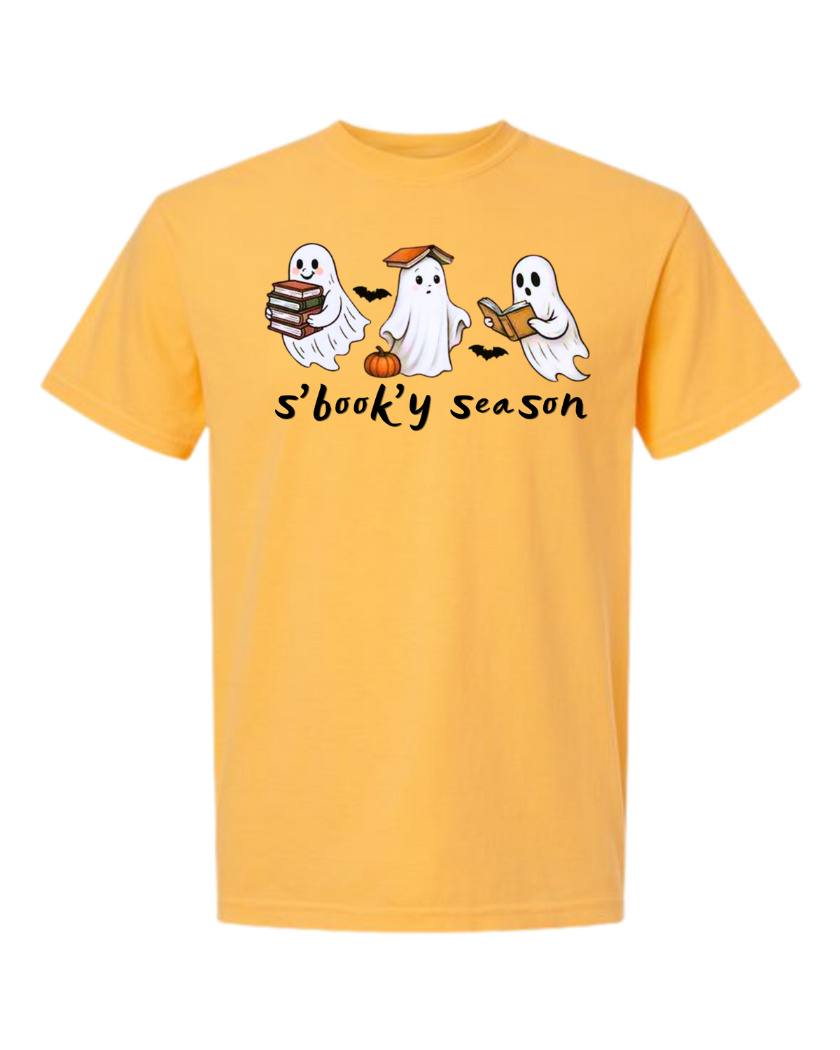 S'book'y season - Comfort Colors - Heavyweight Unisex Tee - Yellows, Oranges, Reds