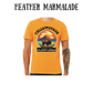 CP - Yellowstone: Fluffy Cows - Unisex Tee - Yellows, Oranges, Reds