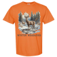 Winter Woodland - Comfort Colors - Heavyweight Unisex Tee - Yellows, Oranges