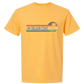 On Island Time - Comfort Colors - Heavyweight Unisex Tee - Yellows, Oranges, Reds