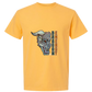 Dragon Energy - Comfort Colors - Heavyweight Unisex Tee - Yellows, Oranges, Reds