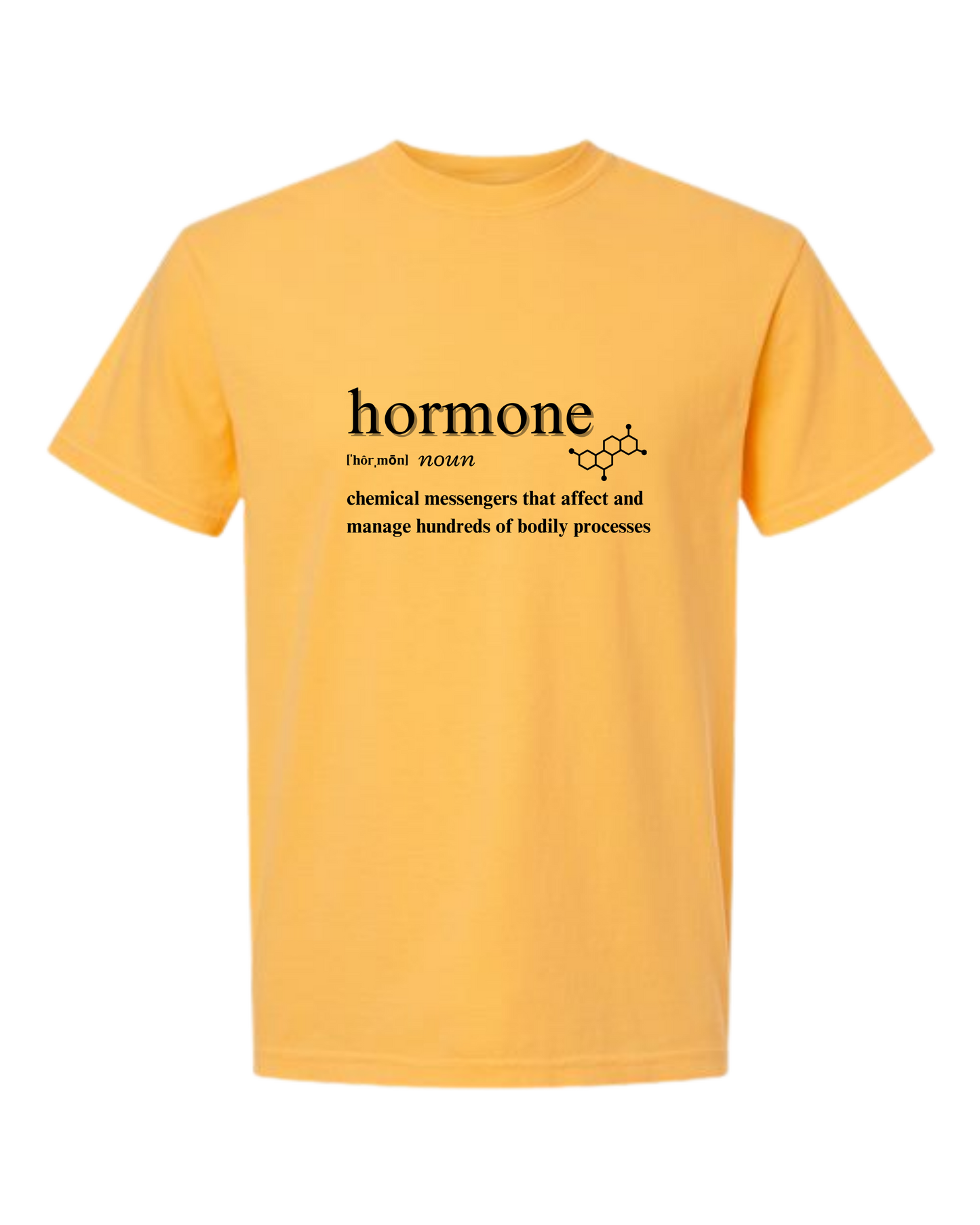 Hormone - Comfort Colors - Heavyweight Unisex Tee - Yellows, Oranges, Reds