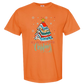All Booked For Christmas - Comfort Colors - Heavyweight Unisex Tee - Yellows, Oranges