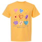 Galatians 5 - Spring - Comfort Colors - Heavyweight Unisex Tee - Yellows, Oranges, Reds