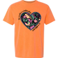 The World Is A Better Place With YOU In It - Comfort Colors - Heavyweight Unisex Tee - Yellows, Oranges, Reds