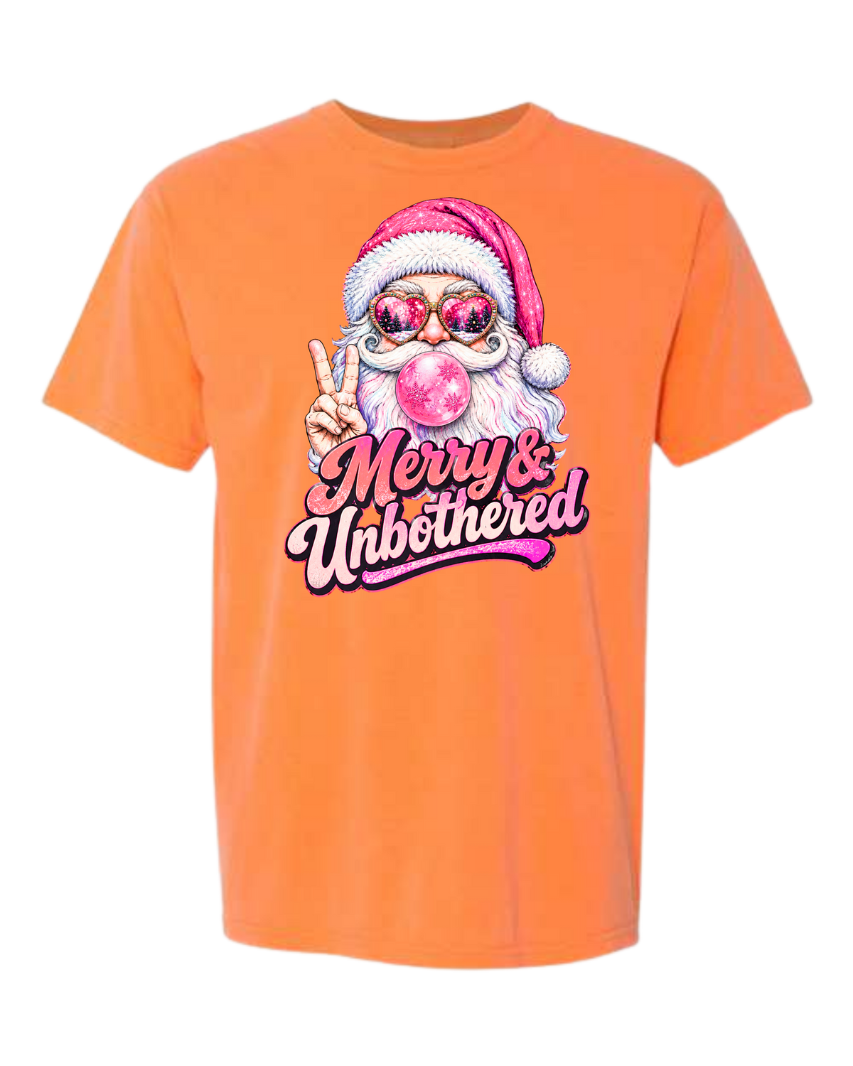 Merry & Unbothered - Comfort Colors - Heavyweight Unisex Tee - Yellows, Oranges, Reds