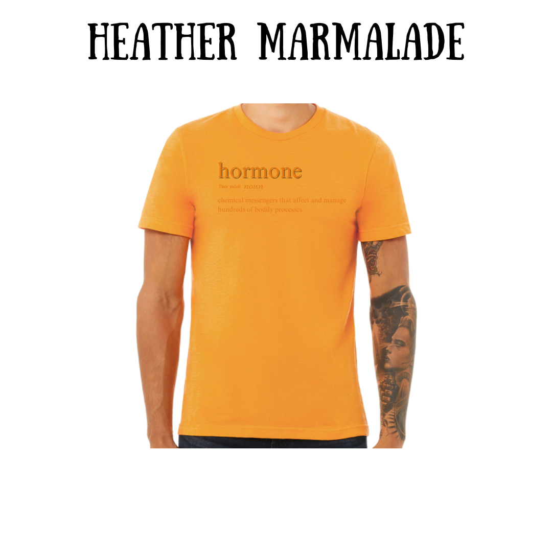Hormone - Unisex Tee - Yellows, Oranges, Reds