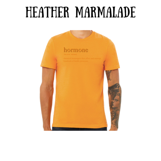 Hormone - Unisex Tee - Yellows, Oranges, Reds