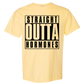 Straight Outta Hormones - Comfort Colors - Heavyweight Unisex Tee - Yellows, Oranges