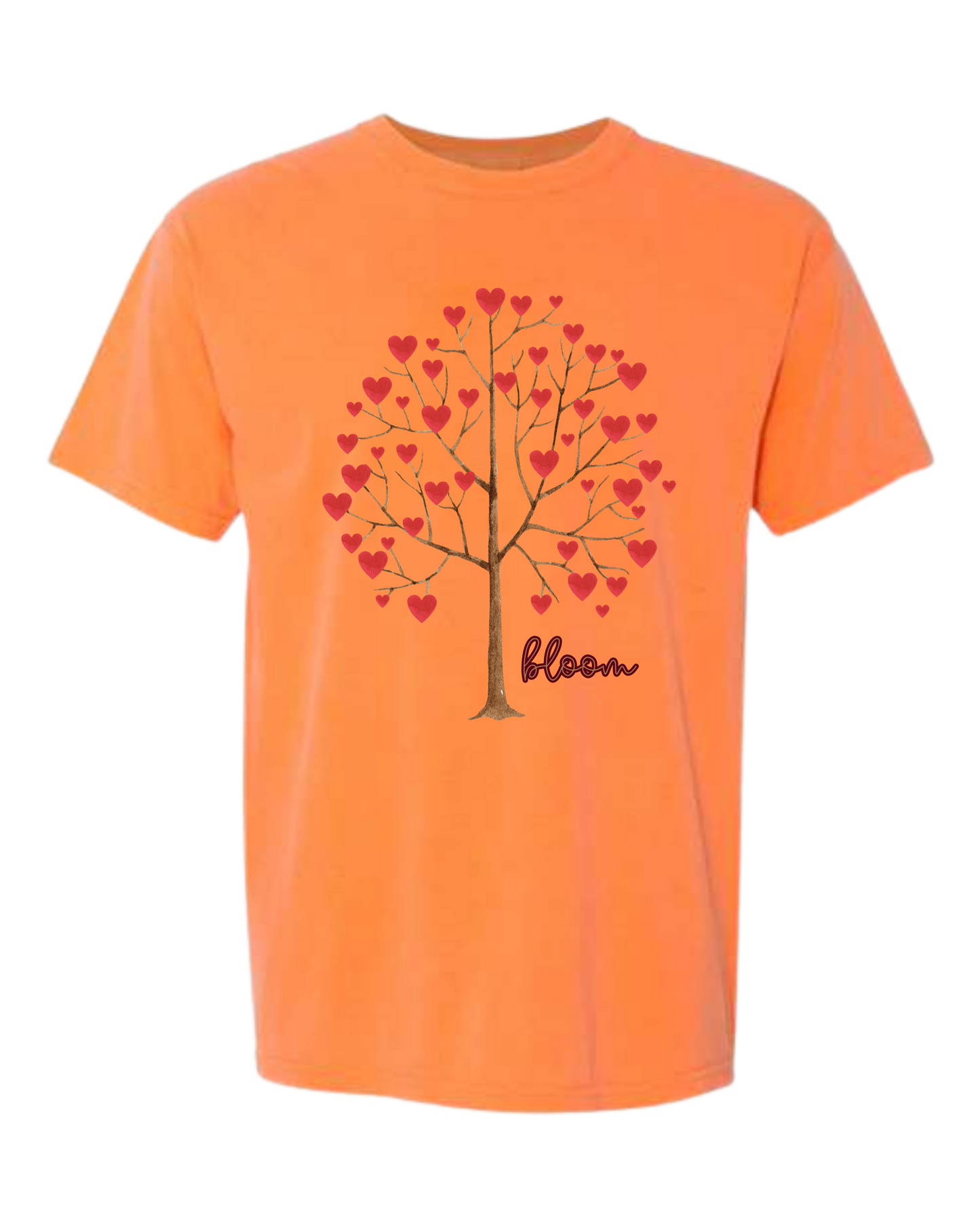 Bloom - Comfort Colors - Heavyweight Unisex Tee - Yellows, Oranges, Reds