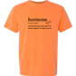 Hormone - Comfort Colors - Heavyweight Unisex Tee - Yellows, Oranges, Reds