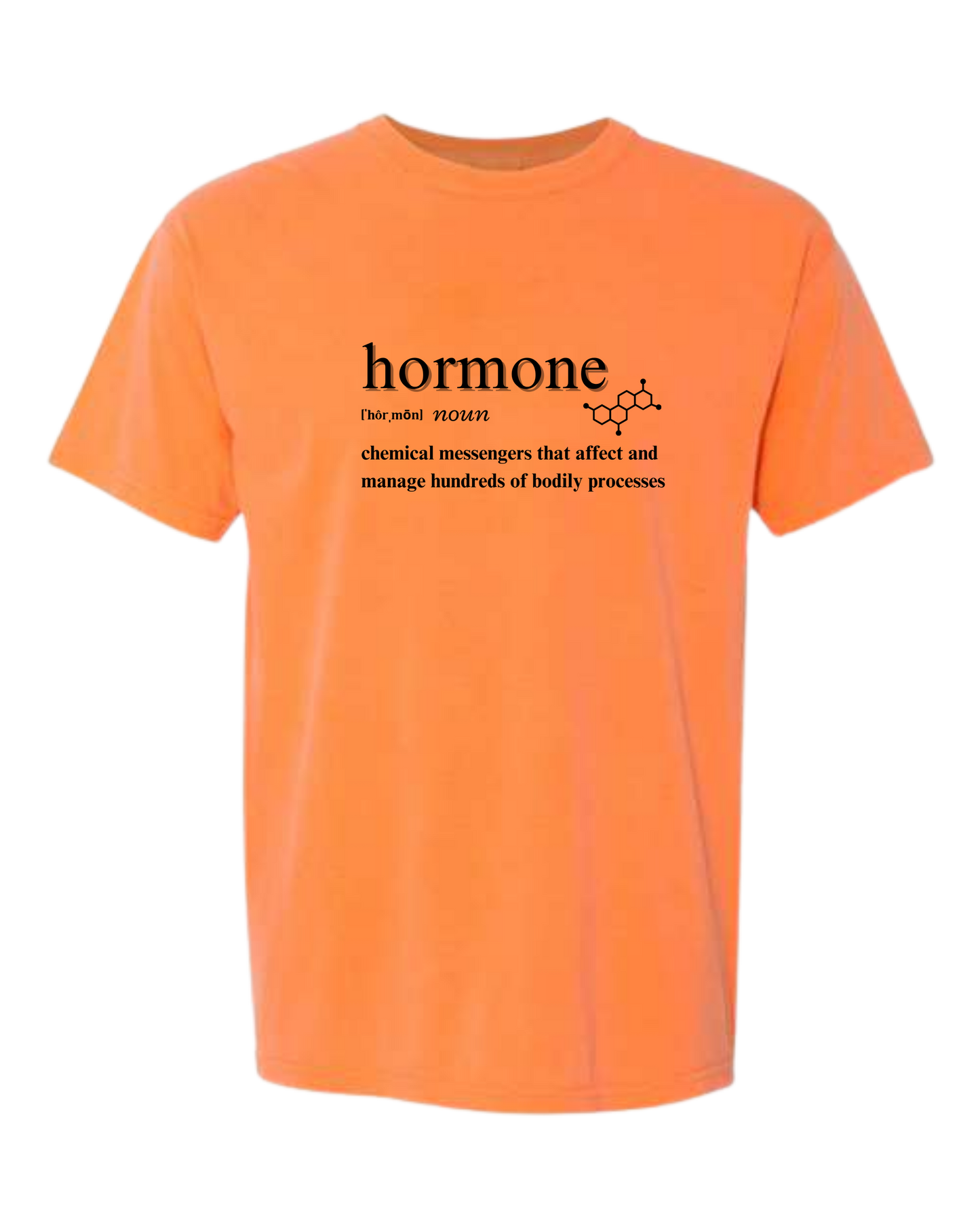 Hormone - Comfort Colors - Heavyweight Unisex Tee - Yellows, Oranges, Reds