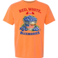 Red, White, And Blueberries - Comfort Colors - Heavyweight Unisex Tee - Yellows, Oranges, Reds