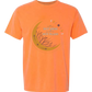 Not A Hot Mess Just A Hot Flash - Comfort Colors - Heavyweight Unisex Tee - Yellows, Oranges, Reds