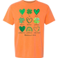 Galatians 5 - St Patrick's Day - Comfort Colors - Heavyweight Unisex Tee - Yellows, Oranges, Reds