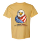 Free Bird An American Legend - Comfort Colors - Heavyweight Unisex Tee - Yellows, Oranges, Reds