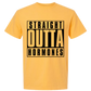 Straight Outta Hormones - Comfort Colors - Heavyweight Unisex Tee - Yellows, Oranges