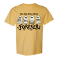 Sourdough Ghosties - Comfort Colors - Heavyweight Unisex Tee - Yellows, Oranges, Reds