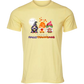 Happy HalloThanksMas Gnomes - Unisex Tee - Yellows