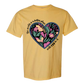 The World Is A Better Place With YOU In It - Comfort Colors - Heavyweight Unisex Tee - Yellows, Oranges, Reds