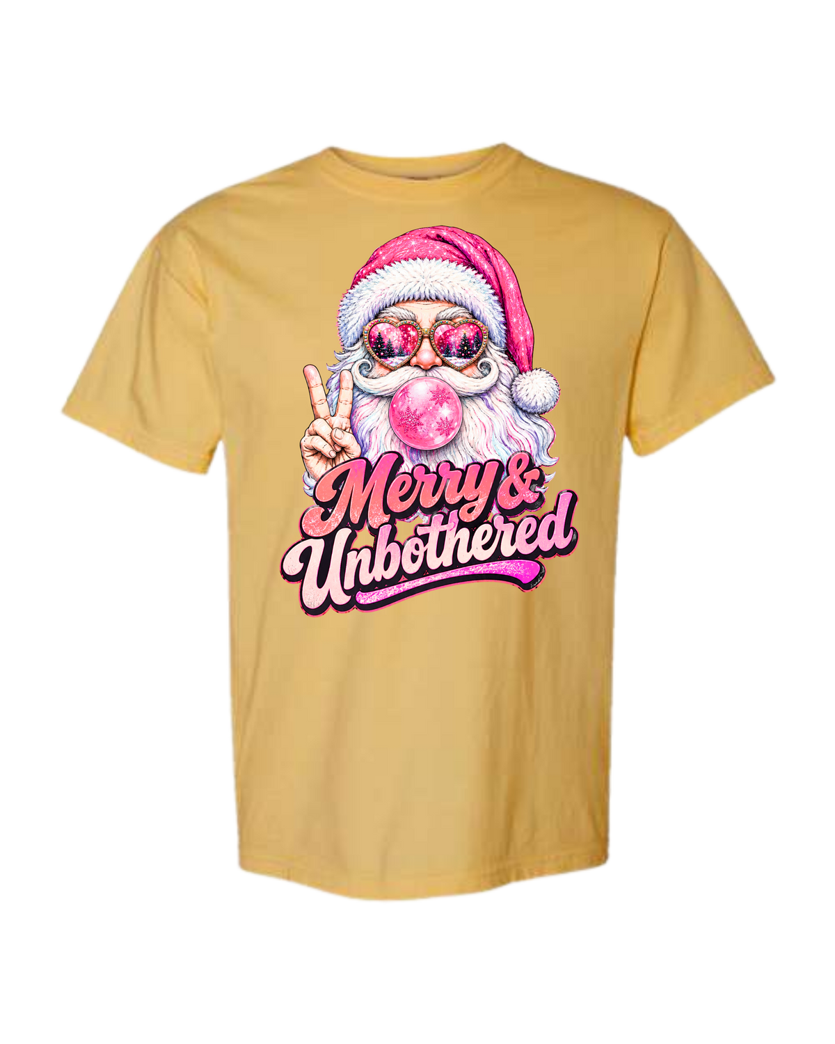 Merry & Unbothered - Comfort Colors - Heavyweight Unisex Tee - Yellows, Oranges, Reds