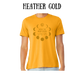 when the moon speaks - unisex tee - yellows, oranges, reds