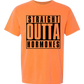 Straight Outta Hormones - Comfort Colors - Heavyweight Unisex Tee - Yellows, Oranges