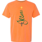 Jesus Tree - Comfort Colors - Heavyweight Unisex Tee - Yellows, Oranges