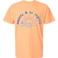 Sunsets & No Regrets - Comfort Colors - Heavyweight Unisex Tee - Yellows, Oranges, Reds