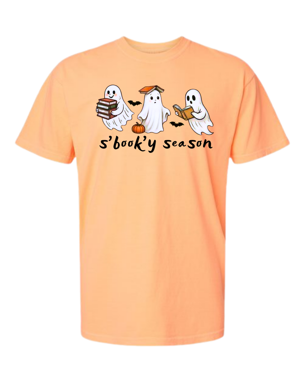 S'book'y season - Comfort Colors - Heavyweight Unisex Tee - Yellows, Oranges, Reds