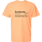 Hormone - Comfort Colors - Heavyweight Unisex Tee - Yellows, Oranges, Reds