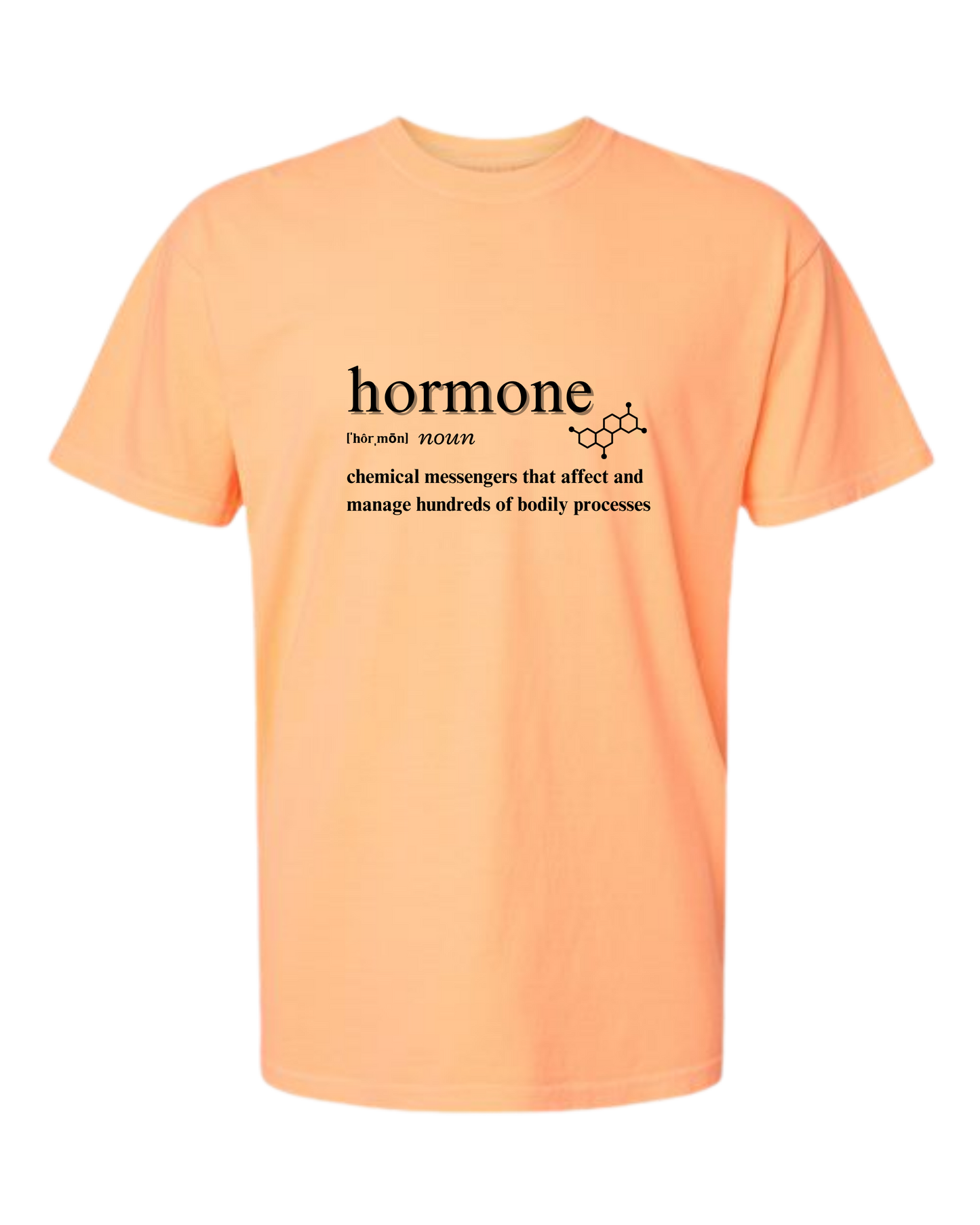 Hormone - Comfort Colors - Heavyweight Unisex Tee - Yellows, Oranges, Reds