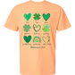 Galatians 5 - St Patrick's Day - Comfort Colors - Heavyweight Unisex Tee - Yellows, Oranges, Reds