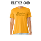 stronger than day two cramps - unisex tee - yellows, oranges, reds