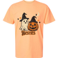 Halloween Besties - Comfort Colors - Heavyweight Unisex Tee - Yellows, Oranges, Reds
