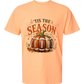'Tis Football Season - Comfort Colors - Heavyweight Unisex Tee - Yellows, Oranges, Reds