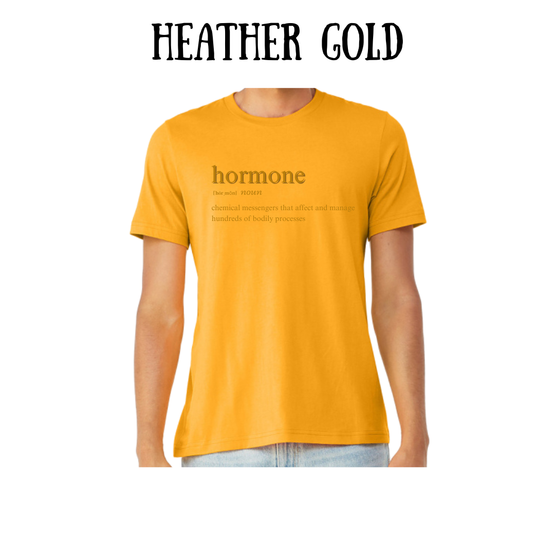 Hormone - Unisex Tee - Yellows, Oranges, Reds