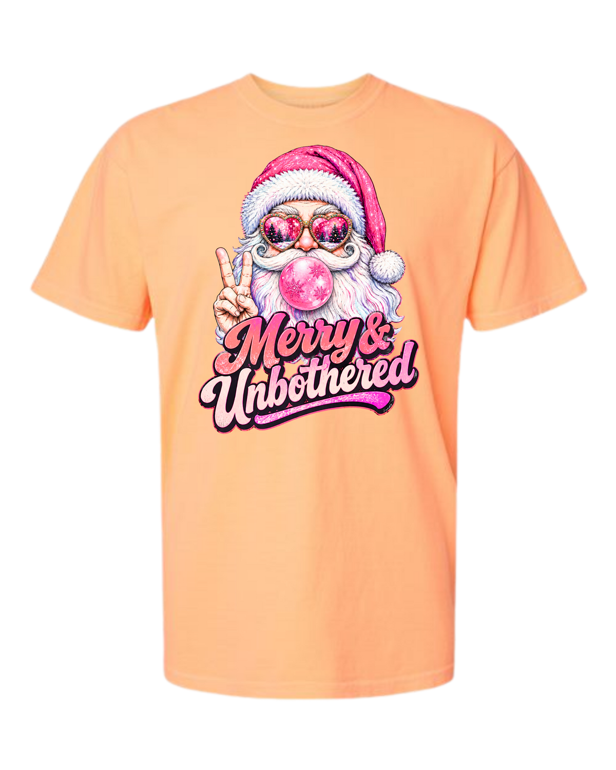 Merry & Unbothered - Comfort Colors - Heavyweight Unisex Tee - Yellows, Oranges, Reds