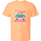 Get in Loser We're Playing Mahjong - Comfort Colors - Heavyweight Unisex Tee - Yellows, Oranges, Reds