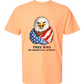 Free Bird An American Legend - Comfort Colors - Heavyweight Unisex Tee - Yellows, Oranges, Reds