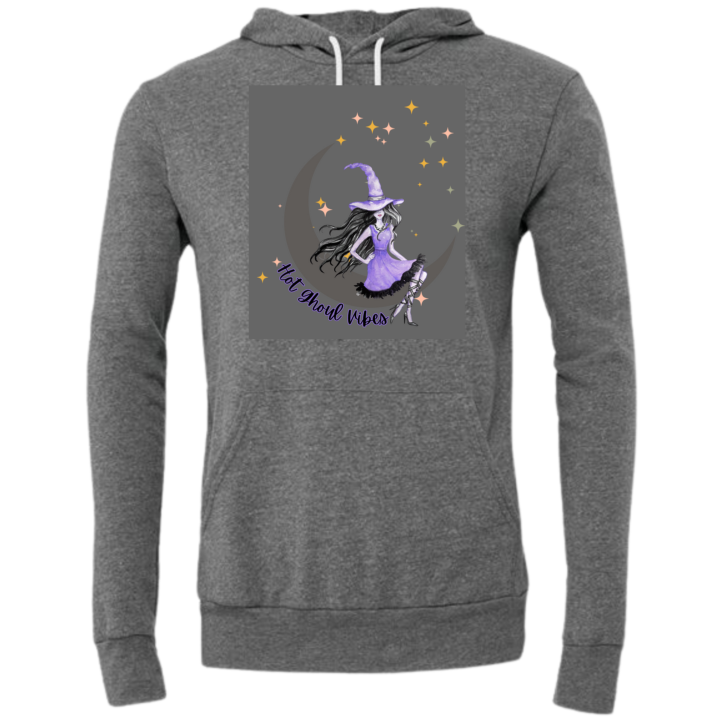 HP - Hot Ghoul Vibes - Sponge Fleece Hoodie - Greens, Neutrals