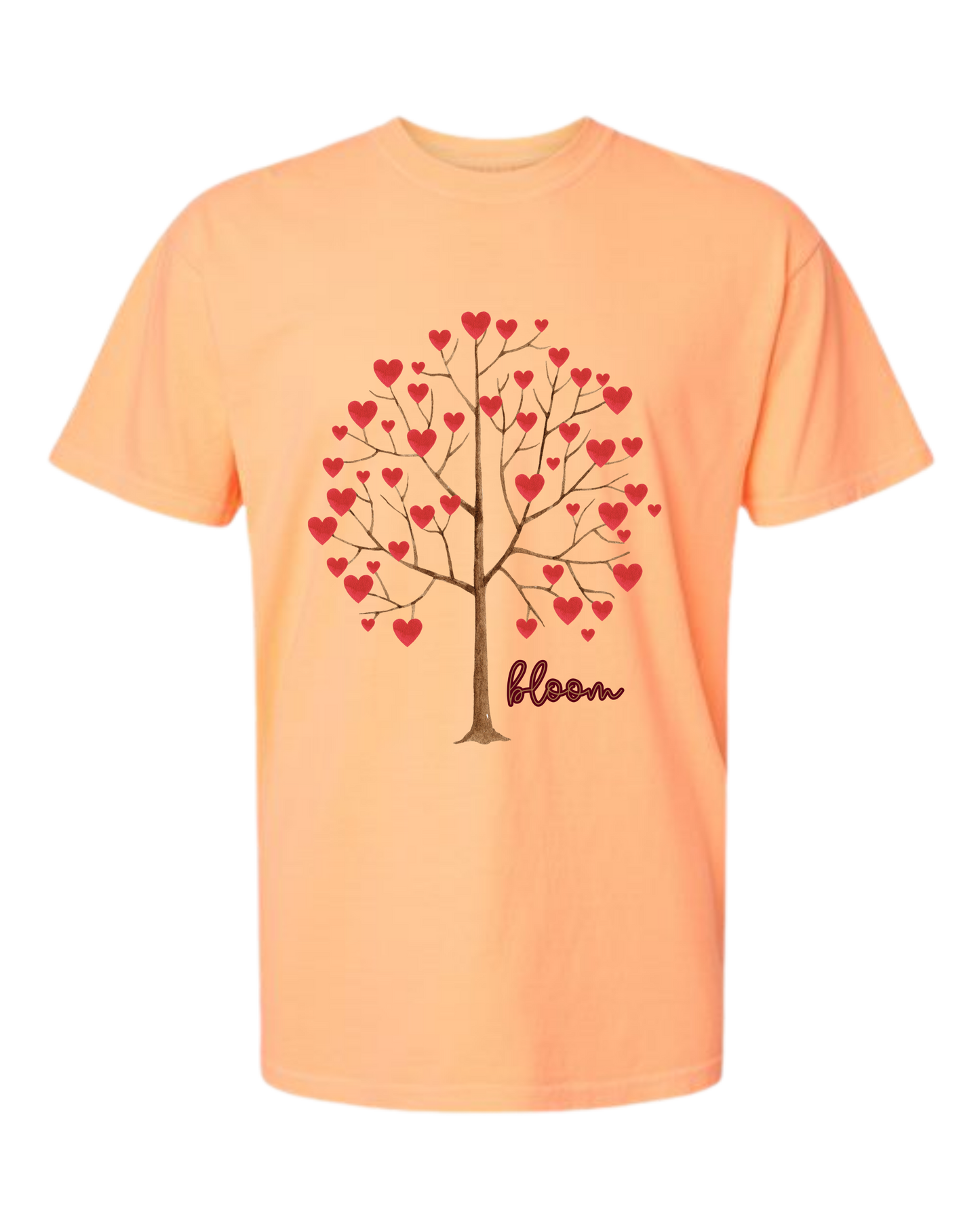Bloom - Comfort Colors - Heavyweight Unisex Tee - Yellows, Oranges, Reds