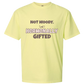 Not Moody. (just) Hormonally Gifted - Comfort Colors - Heavyweight Unisex Tee - Yellows, Oranges, Reds