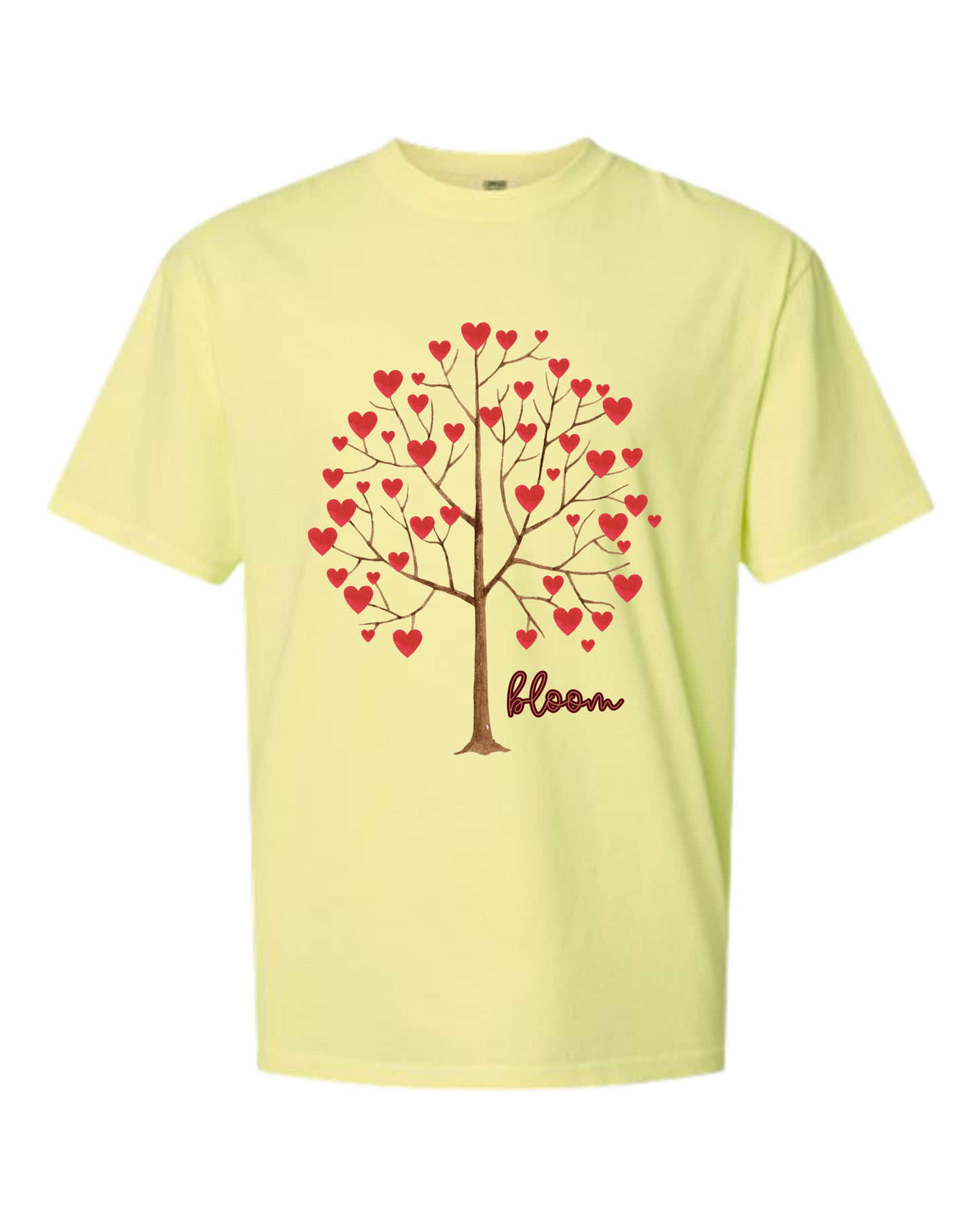 Bloom - Comfort Colors - Heavyweight Unisex Tee - Yellows, Oranges, Reds