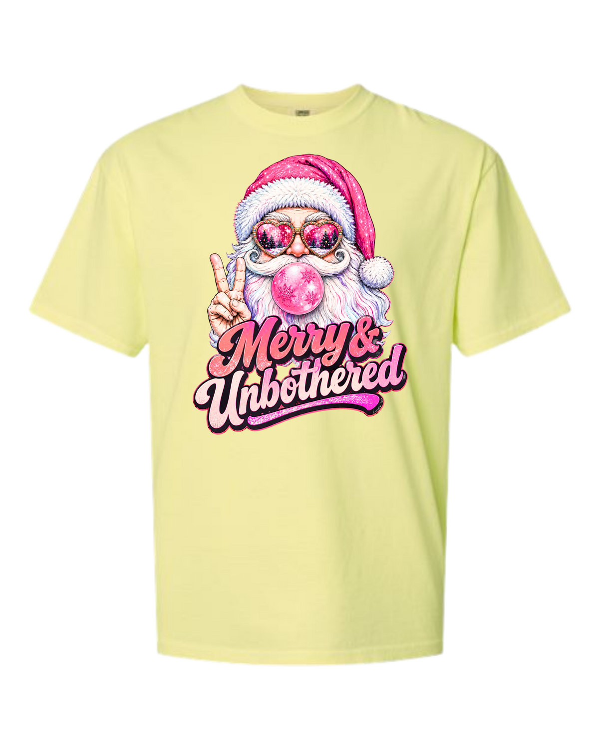 Merry & Unbothered - Comfort Colors - Heavyweight Unisex Tee - Yellows, Oranges, Reds