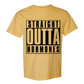 Straight Outta Hormones - Comfort Colors - Heavyweight Unisex Tee - Yellows, Oranges