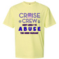 Cruise Crew Most Likely to Abuse the Drink Package - Comfort Colors - Heavyweight Unisex Tee - Yellows, Oranges, Reds