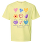 Galatians 5 - Spring - Comfort Colors - Heavyweight Unisex Tee - Yellows, Oranges, Reds