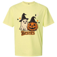 Halloween Besties - Comfort Colors - Heavyweight Unisex Tee - Yellows, Oranges, Reds
